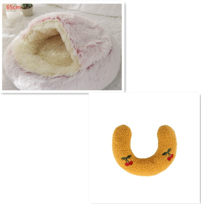 2 In 1 Cat Bed Pet Winter Bed