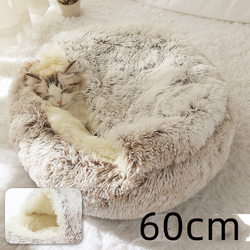 2 In 1 Cat Bed Pet Winter Bed