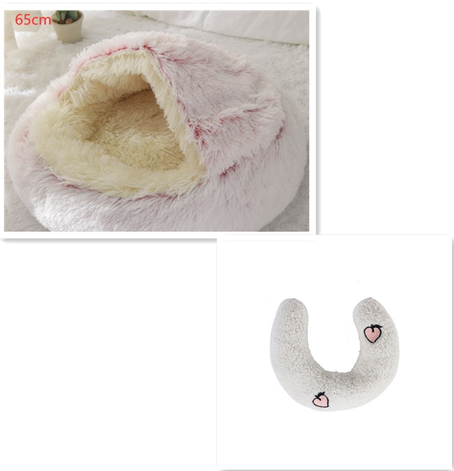 2 In 1 Cat Bed Pet Winter Bed
