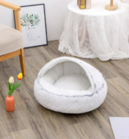 2 In 1 Cat Bed Pet Winter Bed