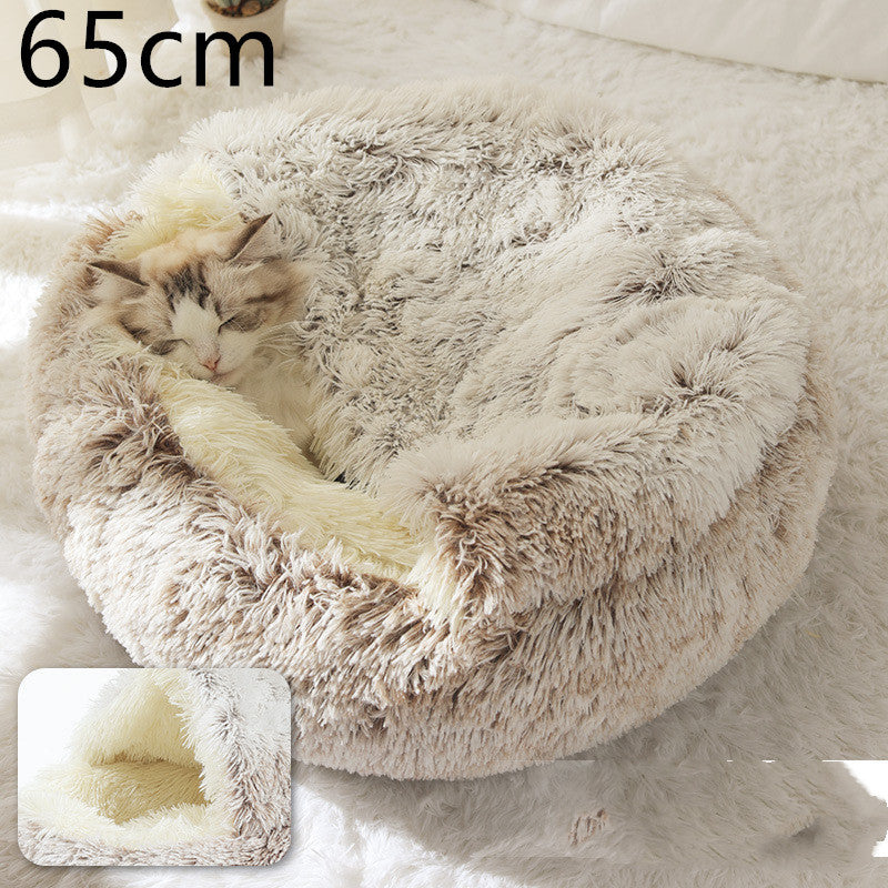 2 In 1 Cat Bed Pet Winter Bed