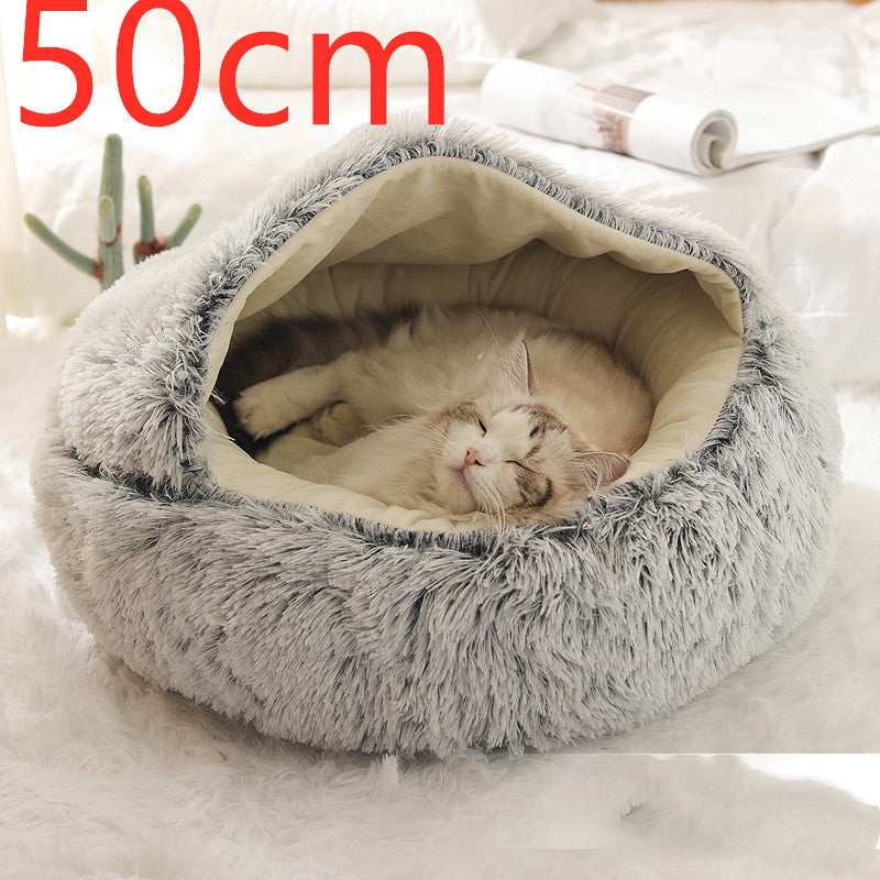 2 In 1 Cat Bed Pet Winter Bed