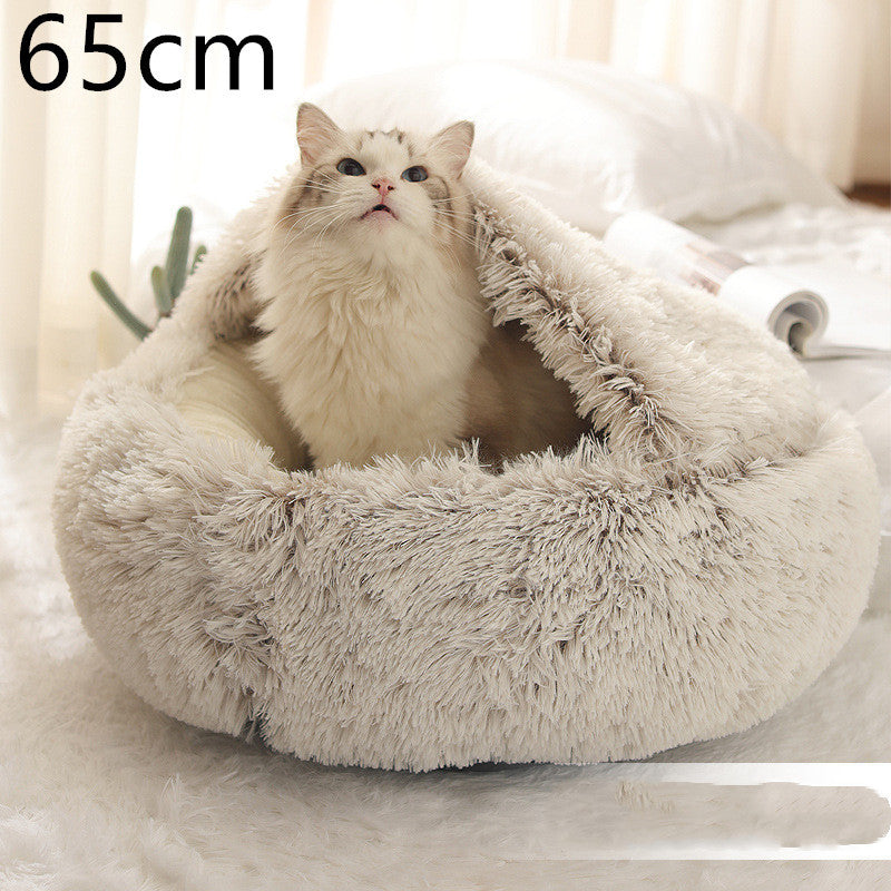2 In 1 Cat Bed Pet Winter Bed