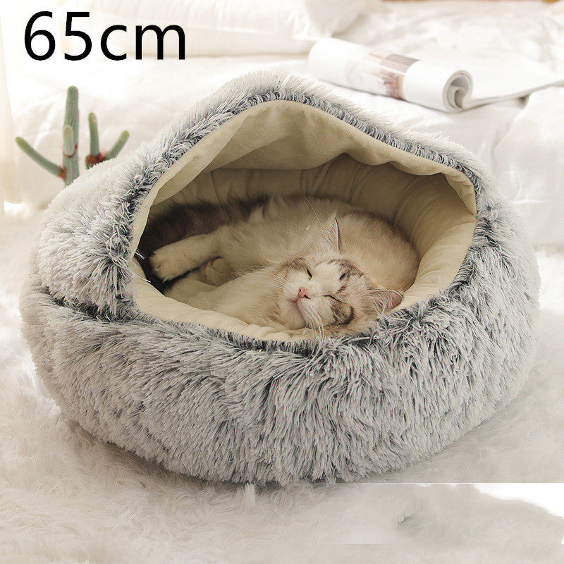 2 In 1 Cat Bed Pet Winter Bed