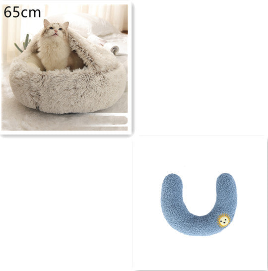 2 In 1 Cat Bed Pet Winter Bed