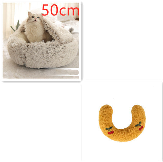 2 In 1 Cat Bed Pet Winter Bed