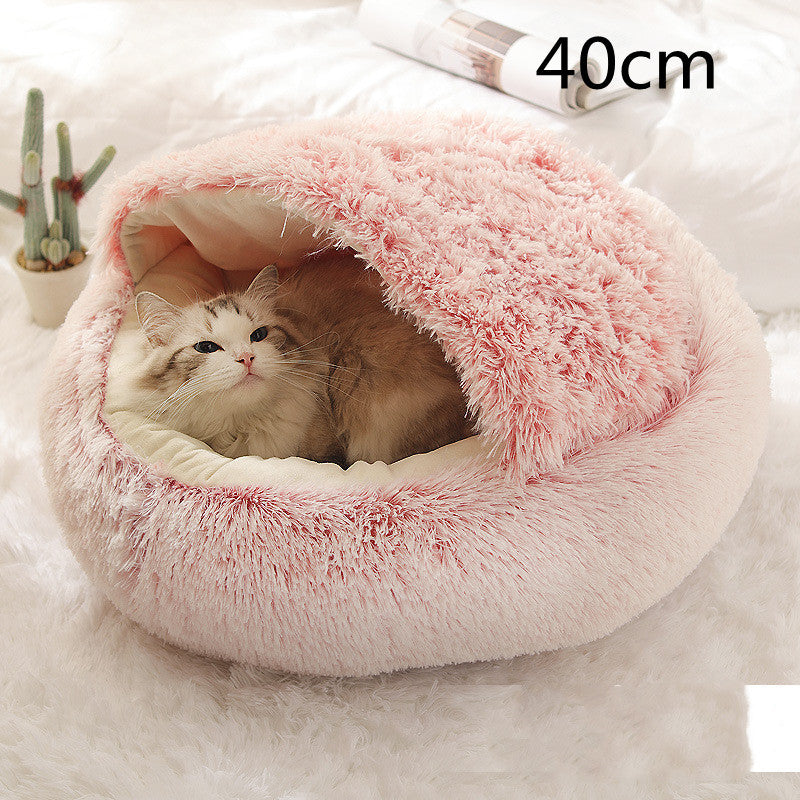 2 In 1 Cat Bed Pet Winter Bed