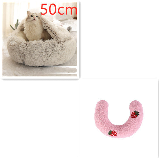2 In 1 Cat Bed Pet Winter Bed