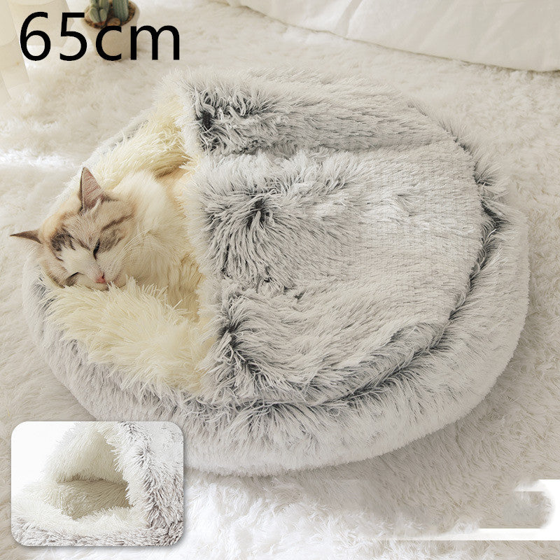 2 In 1 Cat Bed Pet Winter Bed