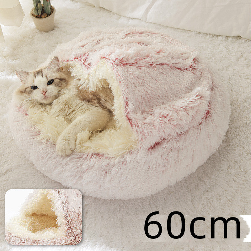 2 In 1 Cat Bed Pet Winter Bed