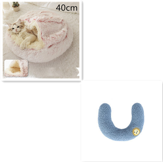 2 In 1 Cat Bed Pet Winter Bed