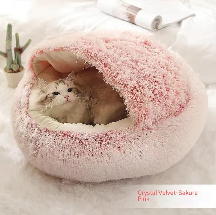 2 In 1 Cat Bed Pet Winter Bed