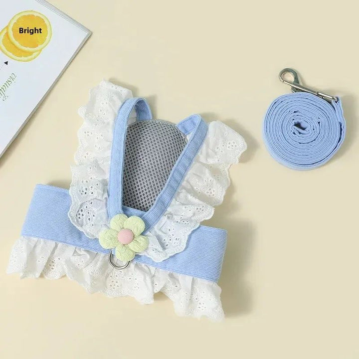 Pet Leash Dog Collar Summer Clothes For Cats