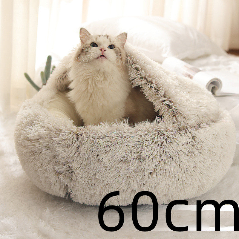 2 In 1 Cat Bed Pet Winter Bed