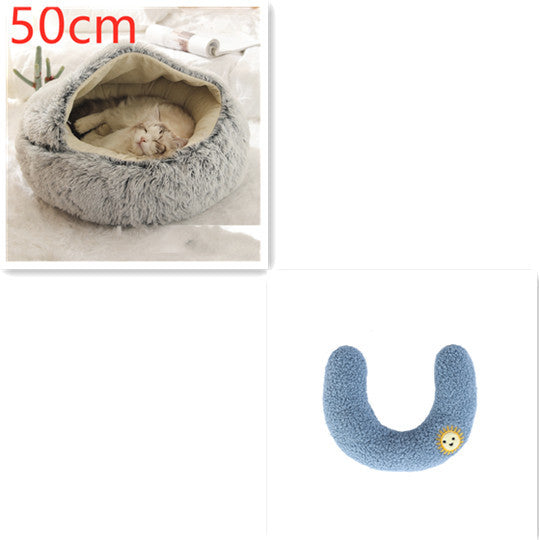 2 In 1 Cat Bed Pet Winter Bed